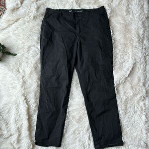 Lee Black ‘All Day Pant’ Pants Bootcut Slacks Size 18W 18